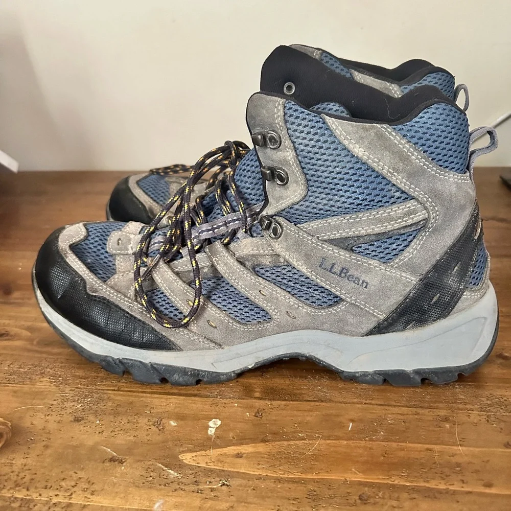 L.L Bean Hi Top Hiking Boots Mens Size 14M 05455